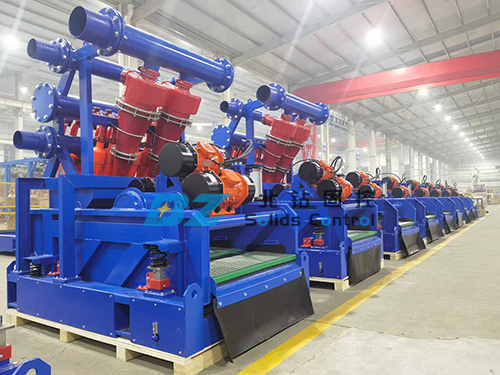 钻井液振动筛和除砂除泥一体机